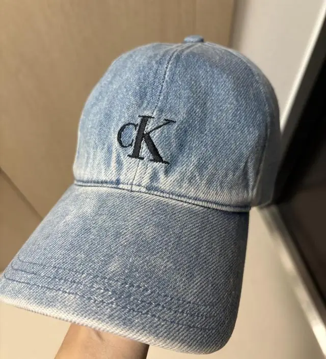 남녀공용 CKJ 데님 볼캡 | blue | Calvin Klein Korea